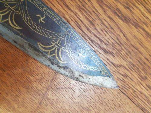 Kukri Knife Large as per pictures. WWII Souvenier.