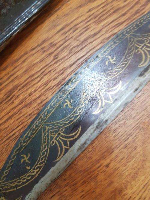 Kukri Knife Large as per pictures. WWII Souvenier.