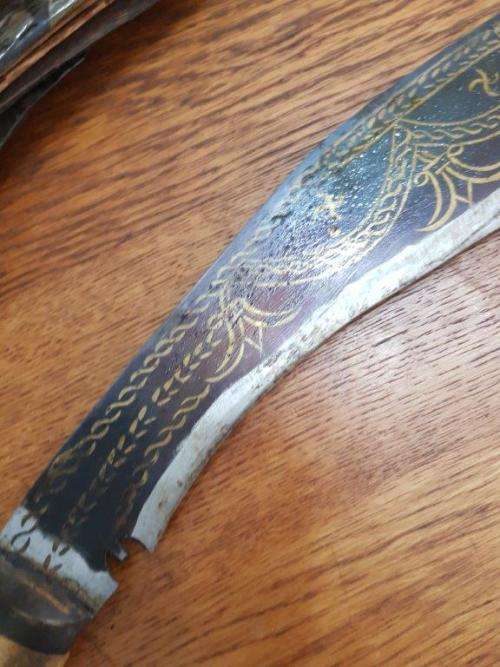 Kukri Knife Large as per pictures. WWII Souvenier.