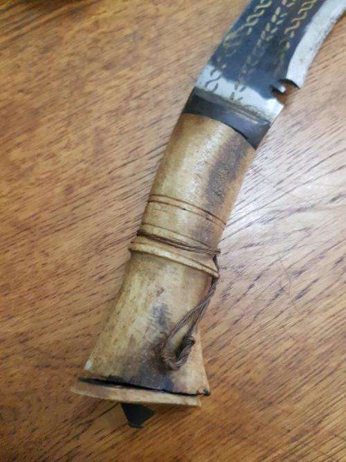 Kukri Knife Large as per pictures. WWII Souvenier.