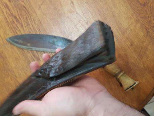 Kukri Knife Large as per pictures. WWII Souvenier.