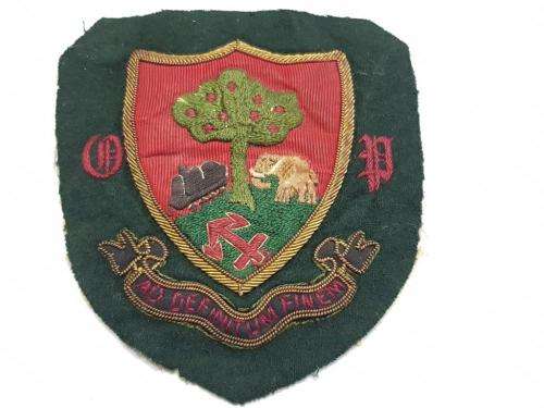 Old Plutree School Rhodesia Blazer Badge.