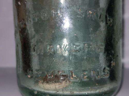 H.E. Royal Addington Marble bottle 10 Oz.