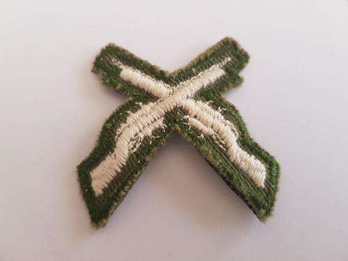 Rhodesian Marksman proficiency badge for field dress uniform.