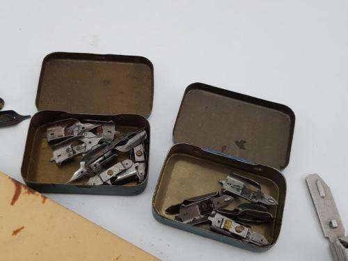 Bunch of old drawing bits and nibs.