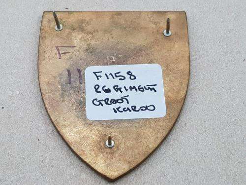 Regiment Groot Karoo Shoulder Flash. Pins Intact.