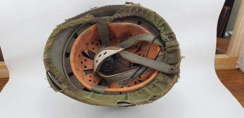 South African M71 Helmet and camo cover as used by the Recce's.