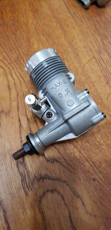 O.S. Max S35 R/C Airplane Engine in original box. Selling as is.