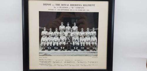 Royal Rhodesian Regiment Photo.