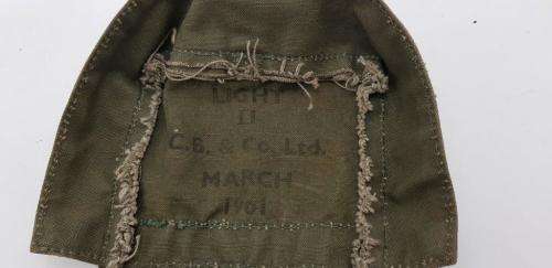 Rhodesian Gas mask in original pouch.