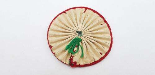 Italian WWII Colonial Roundel backing for badges. 55mm Diameter.