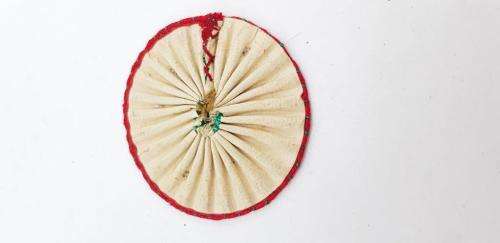 Italian WWII Colonial Roundel backing for badges. 55mm Diameter.