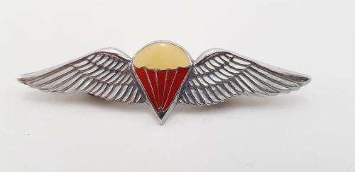 Full size SADF Parachute Free Fall wing with Lucite center.