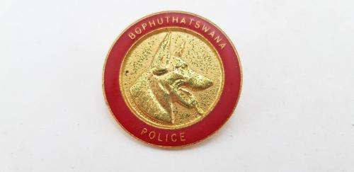 Bophuthtaswana Police Dog Handler's Badge.