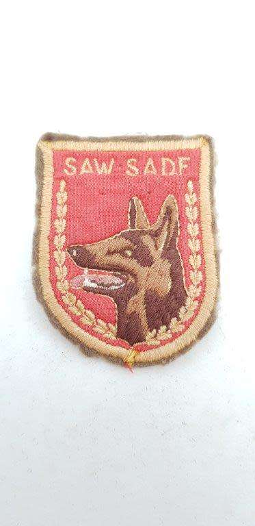 SADF Dog Centre Cloth Shoulder Flash.
