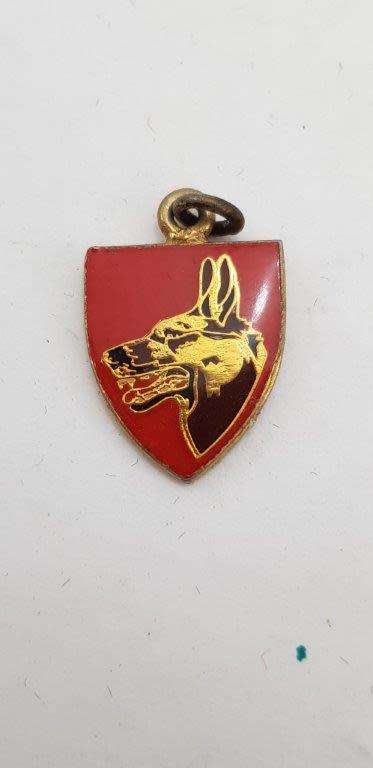SADF Dog Centre Pendent. Small.