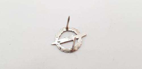 South African Recce Mess Dress Operators Badge. Not Numbered. Sterling Silver.