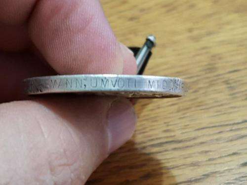 1906 Bambatha Rebellion Medal to Tpr L.J. Haveman Umvoti Mounted Rifles.