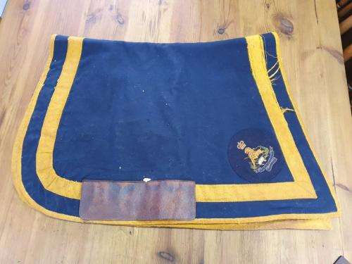 Rhodesian BSAP Saddle Blanket. British South African Police.