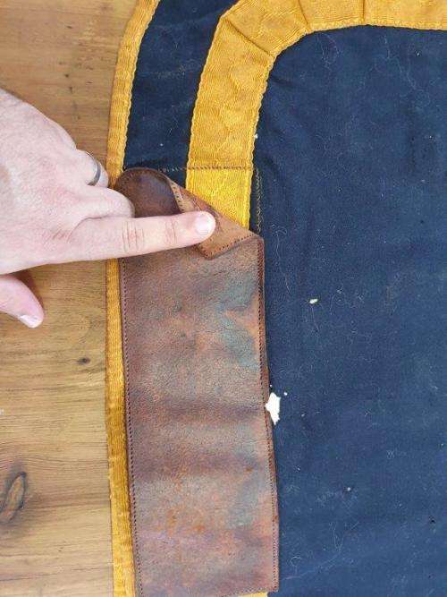 Rhodesian BSAP Saddle Blanket. British South African Police.