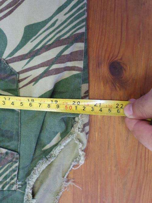 Rhodesian Camo Shirt. Sleeves Removed