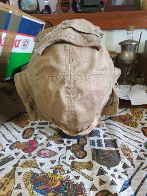 David Clark Pilot's helmet cover.