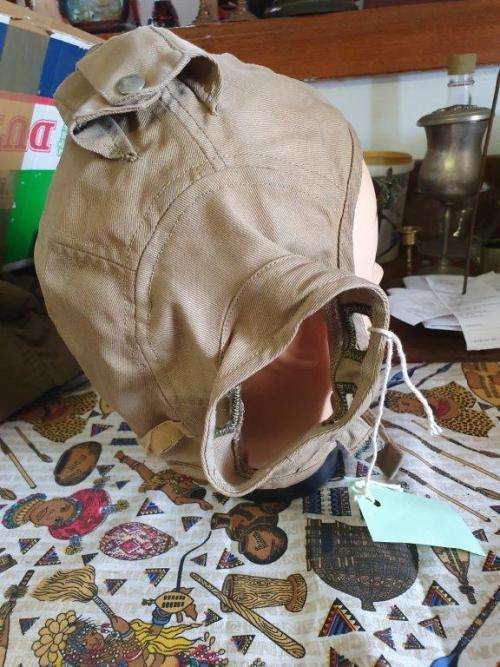 David Clark Pilot's helmet cover.