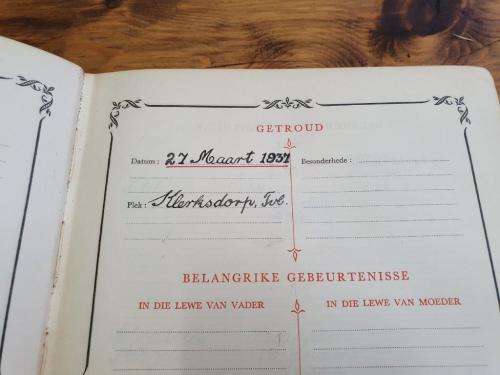 1953 Familie Bybel Labuschagne and Spies Family.