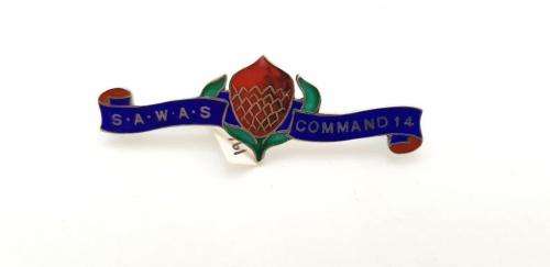 Silver SAWAS Command 14. (SB161) 8 Grams. SA Womens Auxhillary Service.