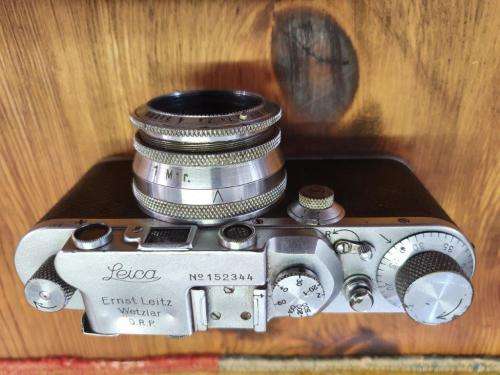 1935 Leica III 35mm Camera.