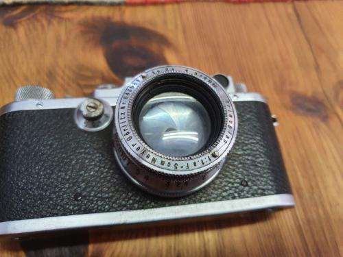 1935 Leica III 35mm Camera.