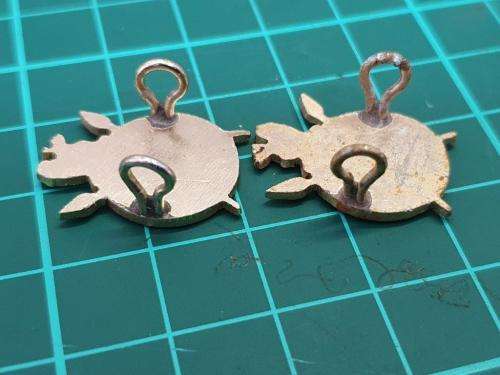 Rhodesian Intelligence Collar Badges.