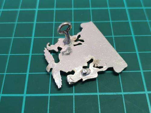 Rhodesia and Nyasaland Internal Affairs Hat Badge. One lug broken.