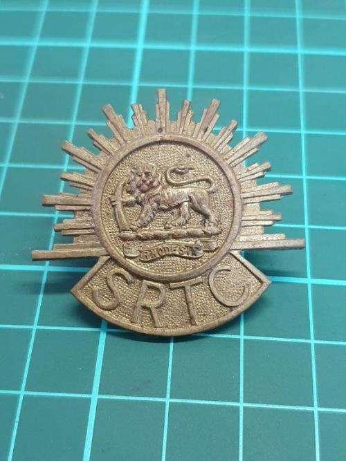 Southern Rhodesia Transport Corps Cap Badge. Alternative Pattern.