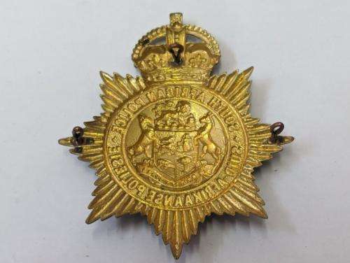 SAP Helmet Plate. S type 1926-1931. Owen 1900