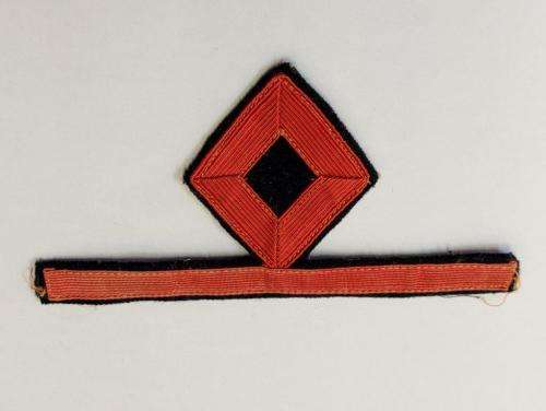 Italian WWII Rank Badge.