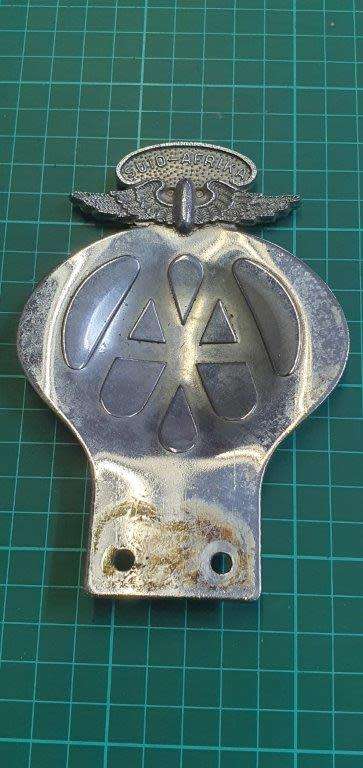 Automobile Association of South Africa Bumper Badge.