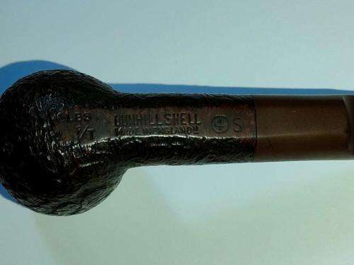 1971 Dunhill Shell Briar Long stem Billiard Pipe with Fishey Bit.