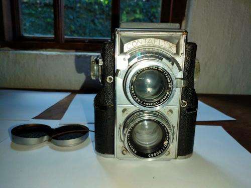 Rare Zeiss Ikon Contaflex TLR 35mm Camera.