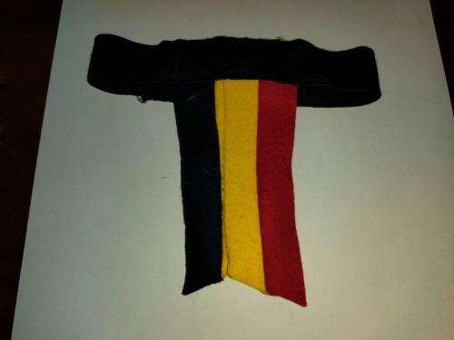 Rhodesian Army Service Corps Garter and Flash.