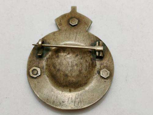 Rare XXXV Sikhs Pagri badge 1901-1922.