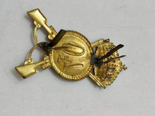 Italian WWII 40th Infantry cap badge.