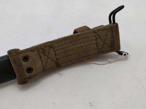 Brazil IMBEL type C Bayonet and Sheath FN FAL.