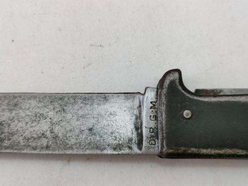 German Made MERCATOR DRGM folding knife. Private purchase. Possibly WWII