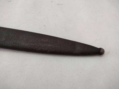 German South West Africa KS98 Sawback Bayonet with matching numbers. 1907 Erfurt KS1958