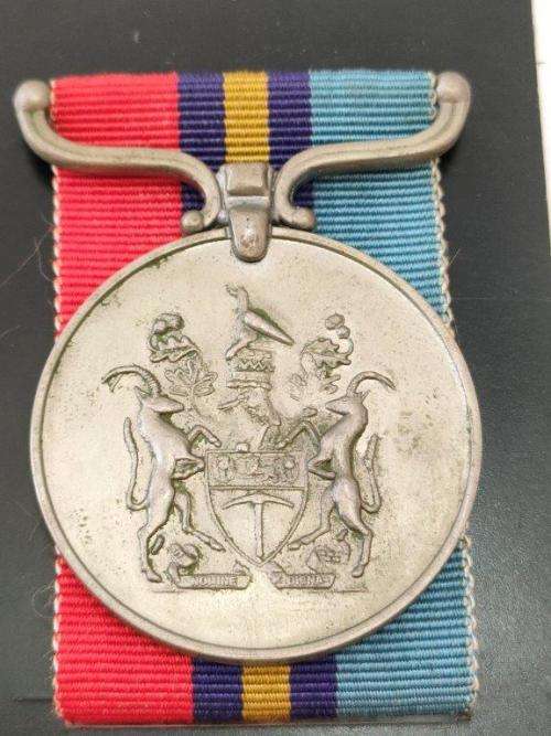 Rhodesain General Service Medal awarded to 27209Z F/R B Kenyon.