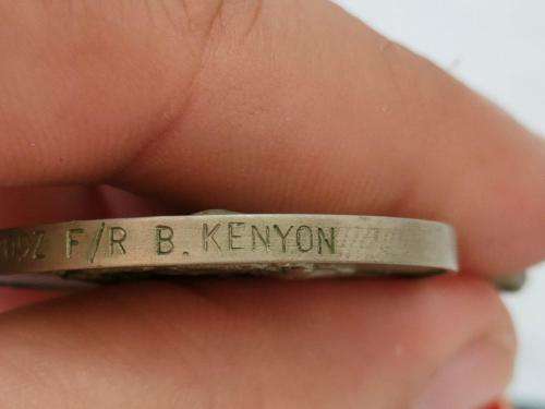 Rhodesain General Service Medal awarded to 27209Z F/R B Kenyon.