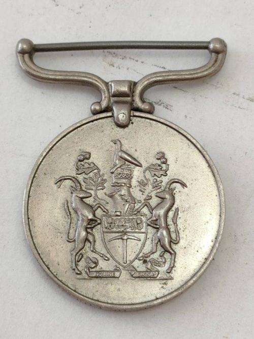 Rhodesain General Service Medal awarded to 380761V F/R Mc Linden T