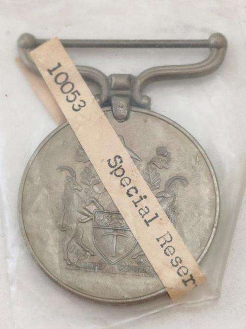 Rhodesain General Service Medal awarded to 10053 S/R Mahon T.A.