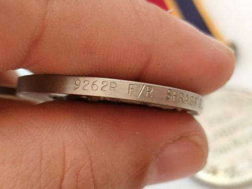 Rhodesain RGSM and BSAP Faithfull Service medal awarded to 9262 R F/R Shraga D.C.